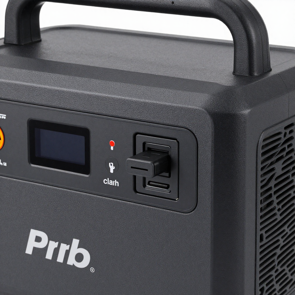 Portable power station with fast charging