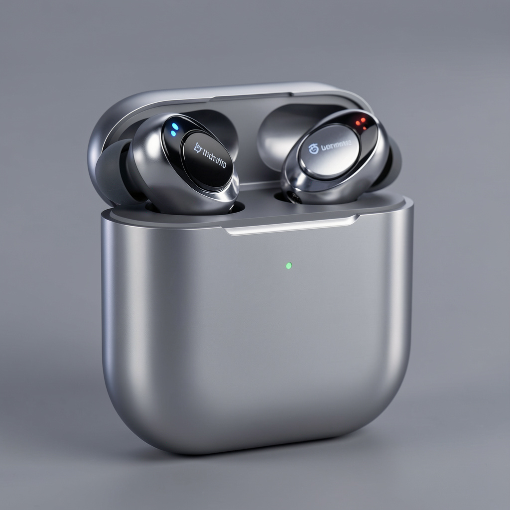 Quantum wireless earbuds with advanced noise cancellation